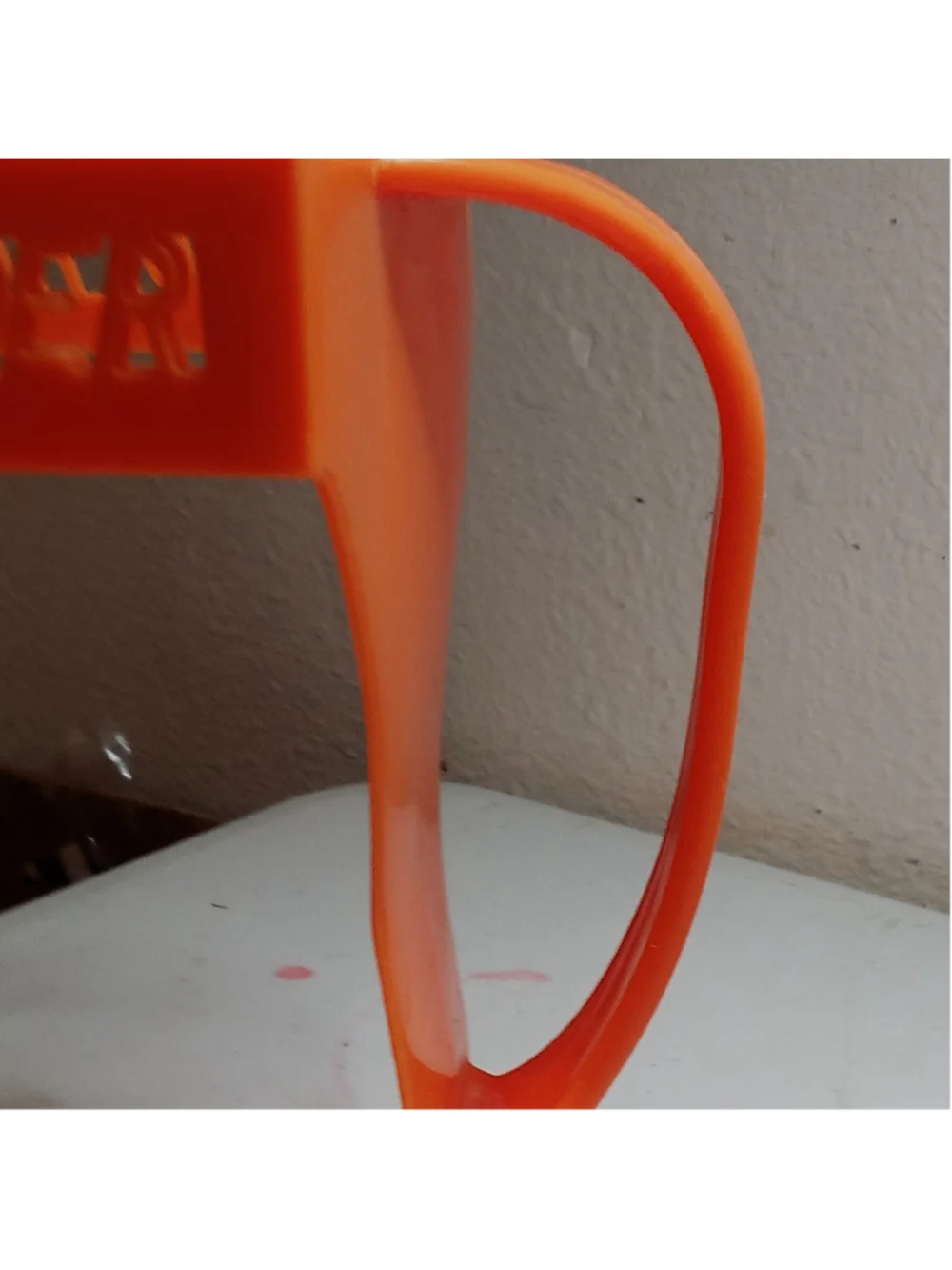 Vintage Orange EVLO Plastics Handi-Holder